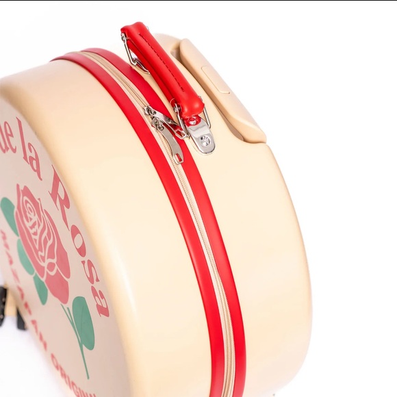 Mazapan de la Rosa Suitcase Limited Edition Mexican Candy Throwback Luggage - Picture 15 of 15